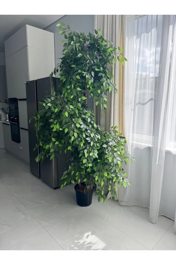 Искусственное дерево для декора в горшке фикус 200 см
